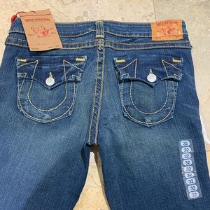 NWT- True Religion Becky Heritage Flair jeans
